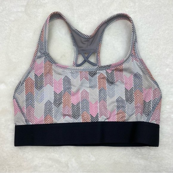 Victoria's Secret Other - Victoria Secret Chevron Print Racer Back Sports Bra